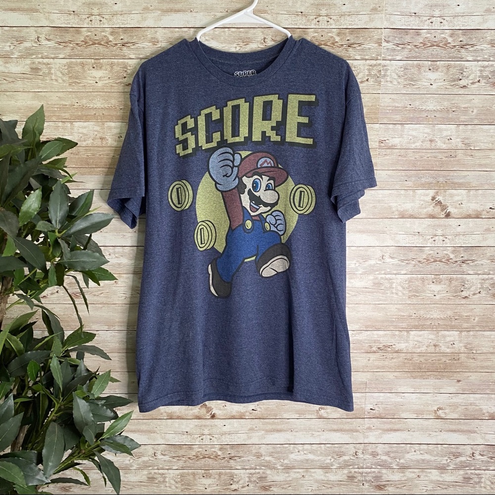 Nintendo Super Mario Score Tee - Picture 1 of 3
